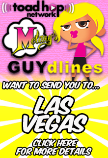 Toadhopnetwork and Melanysguydlines is sending you to VEGAS!