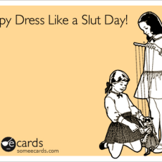 happy dress like a slut day