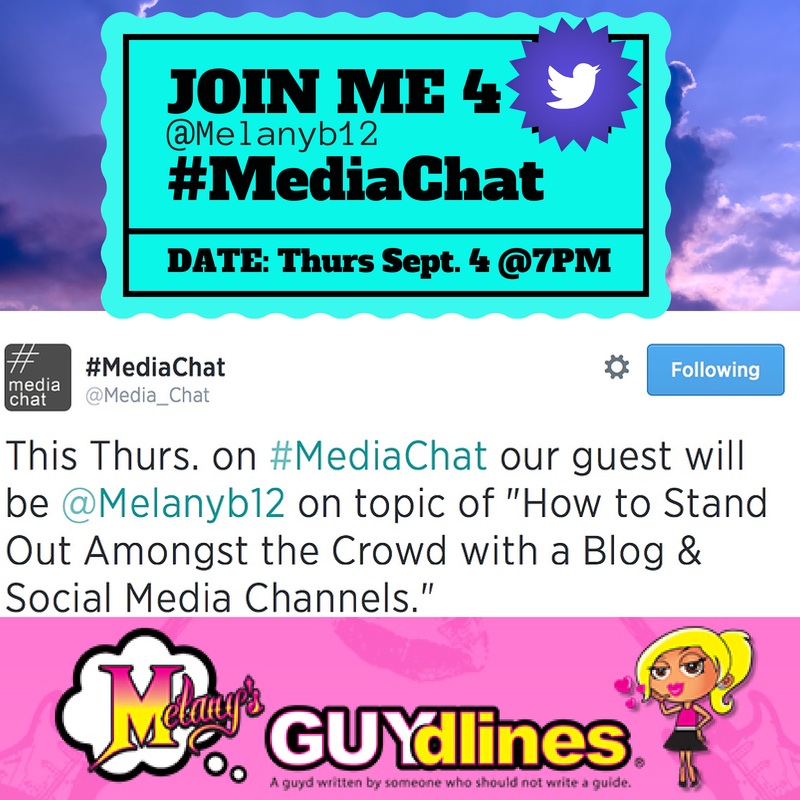 Join me for #mediachat and how to stand out amoungst the crowd with a blog and social media channels