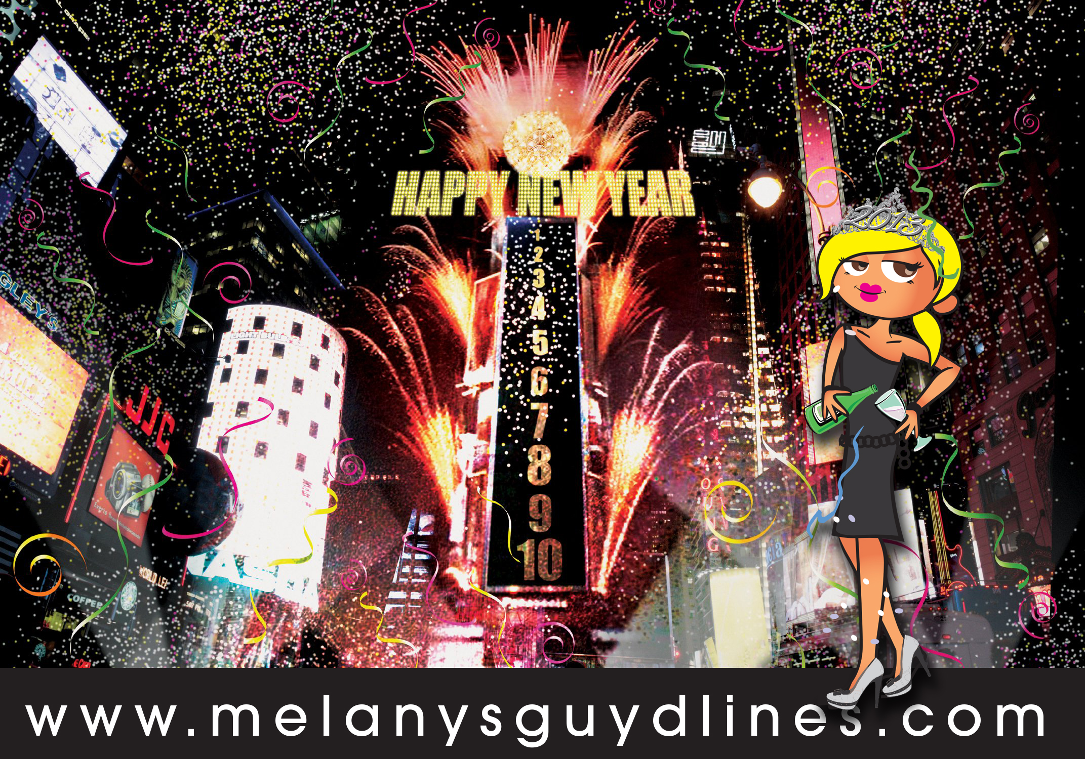 happy new year from melanysguydlines