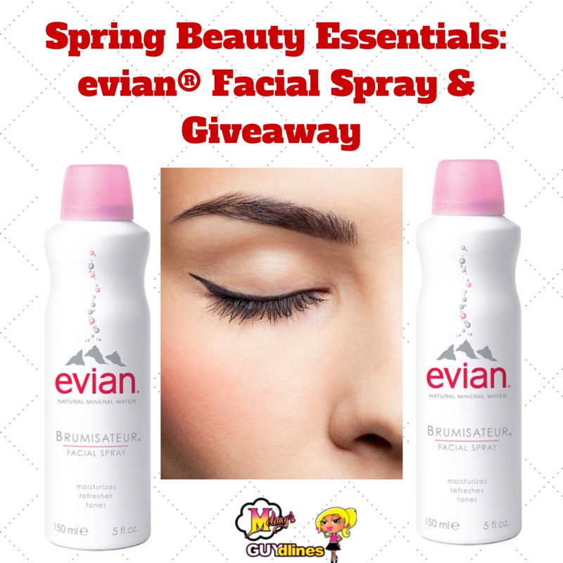  Spring Beauty Essentials: evian® Facial Spray & Giveaway