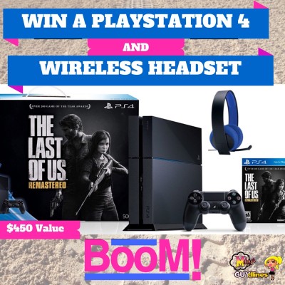 BOOM! Win A Sony PlayStation 4 Bundle AND Wired Headset Worth $450