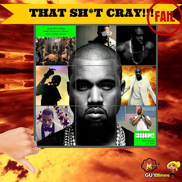That Sh*t Cray: Kanye West MTV Video Vanguard NO!