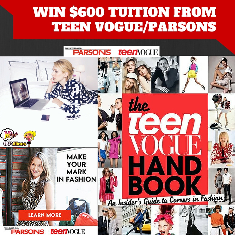 Fashions Finest: Win $600 Tuition From Teen Vogue/Parsons School