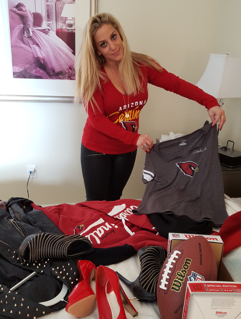NFL Fall Fashion Picks: Cheering The AZ. Cardinals To The 2016 Playoffs #NFLFanStyle #CG