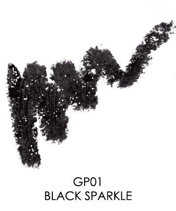 GLITTER Pencil/ COLOR: Black Sparkle