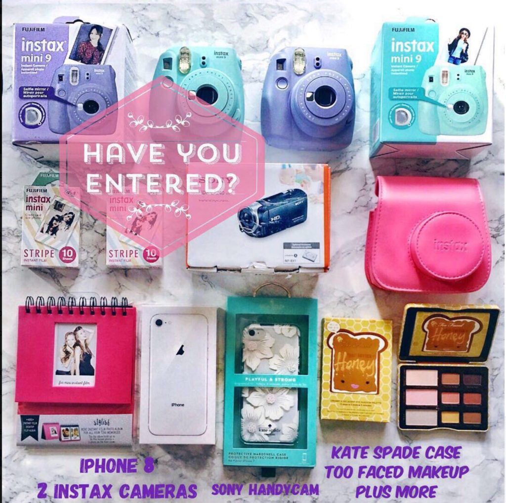 Instagram Giveaways Galore: iPhone, Camera, Makeup and More