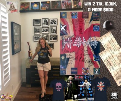 Win 2 Def Leppard/Journey Tickets Of Your Choice, ICJUK + Prize Pack $600
